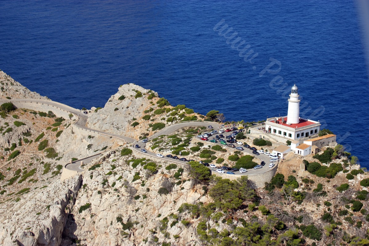 Cap de Formentor Mallorca Luftaufnahme