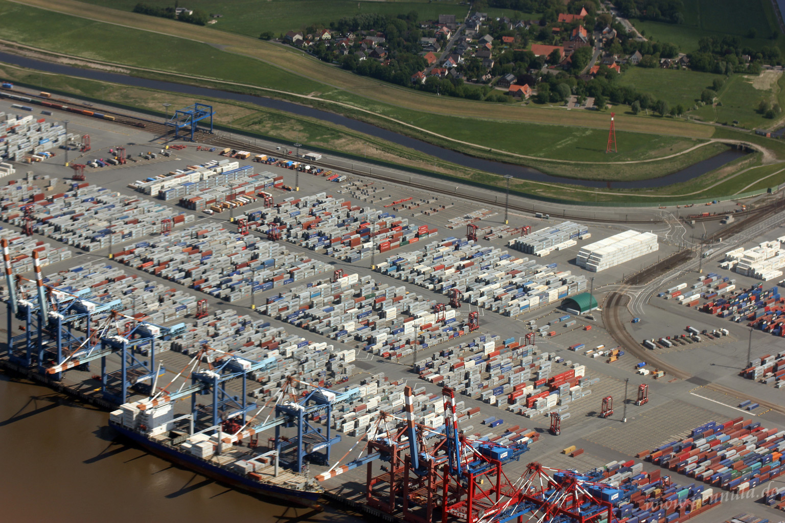 Das North Sea Terminal in Bremerhaven