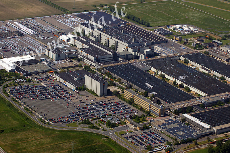Werksgelände der Volkswagen AG in Emden
