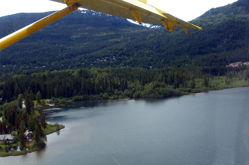 Der Green Lake in British Columbia in Kanada