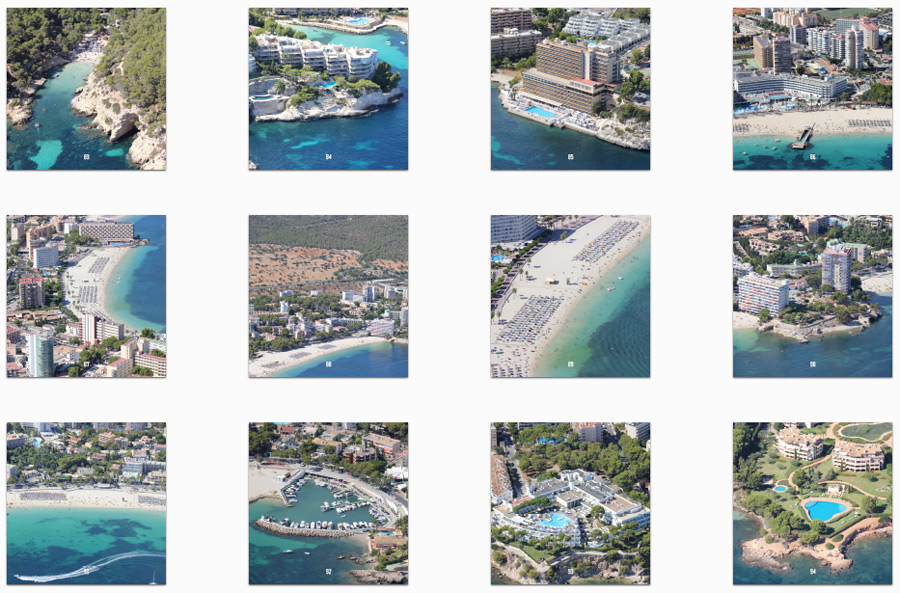 Bilderbuch und Luftbilder von Mallorca