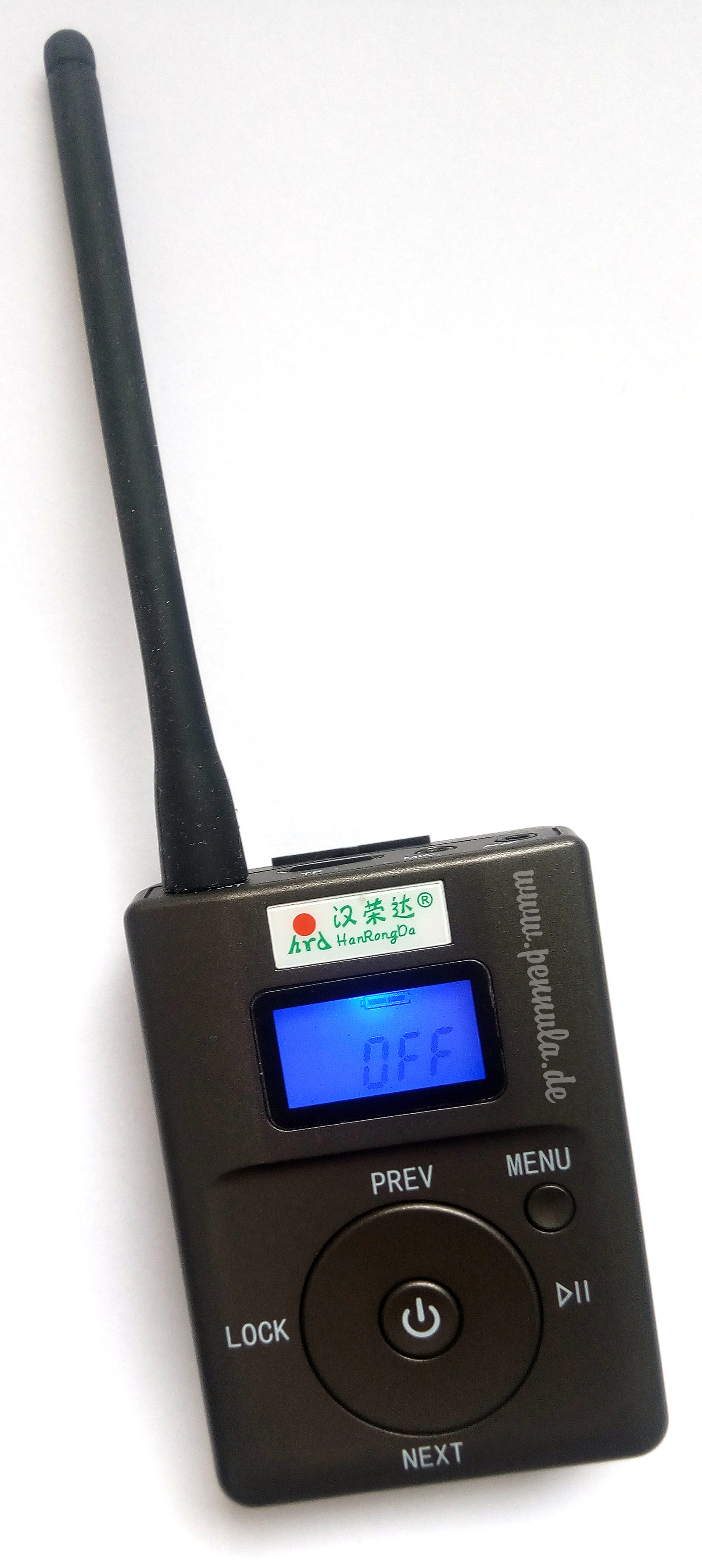 FM Transmitter Hanronda-Sender HRD-831 mit 200 Milliwatt ERP Sendeleistung