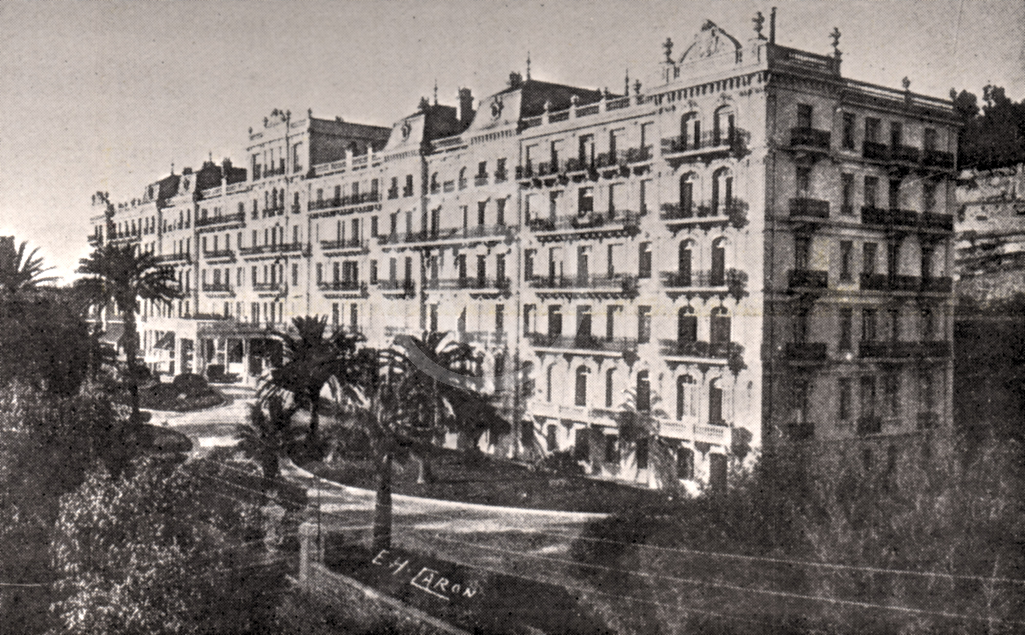Grand Hotel „Le Californie Palace“ bzw. „Hôtel de la Californie“ in Cannes an der Côte d’Azur