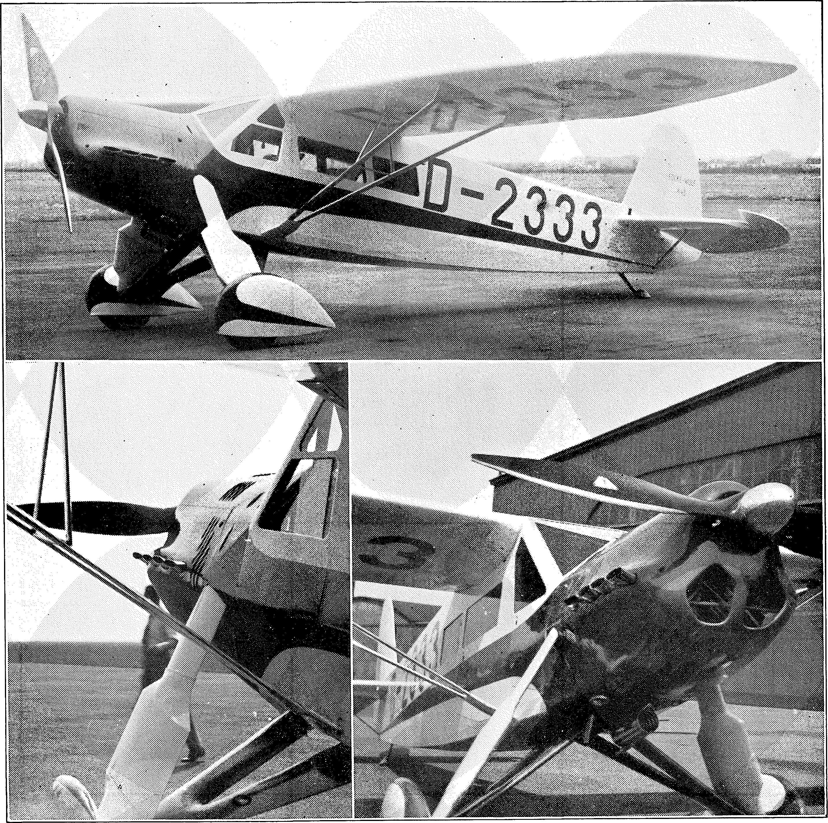 Segelflug, Motorflug und Modellflug sowie Luftfahrt und Luftverkehr im Deutschen Reich (Weimarer Republik) im Jahre 1932