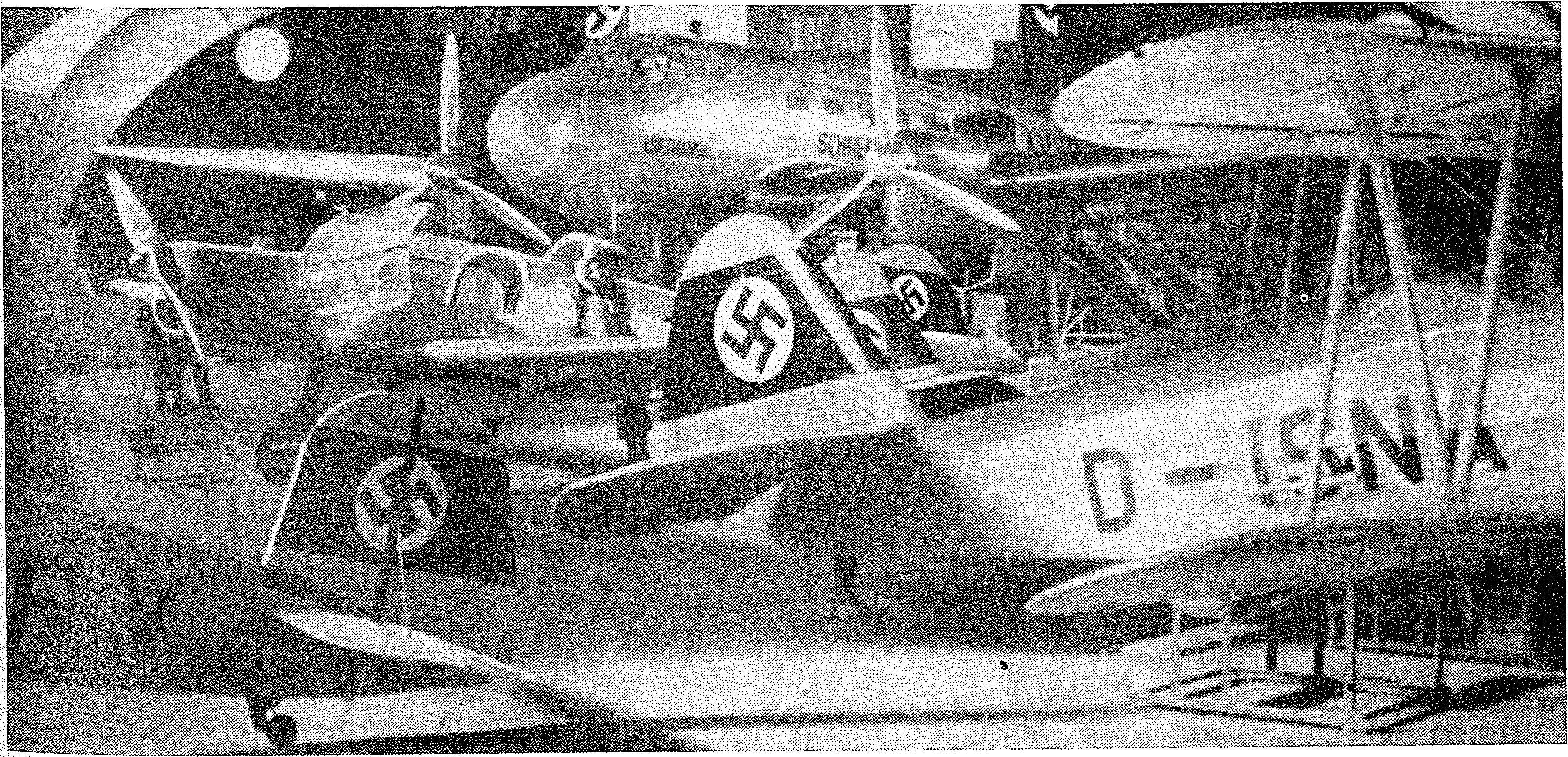 Luftfahrt und Luftverkehr sowie Luftwaffe im Dritten Reich 1936