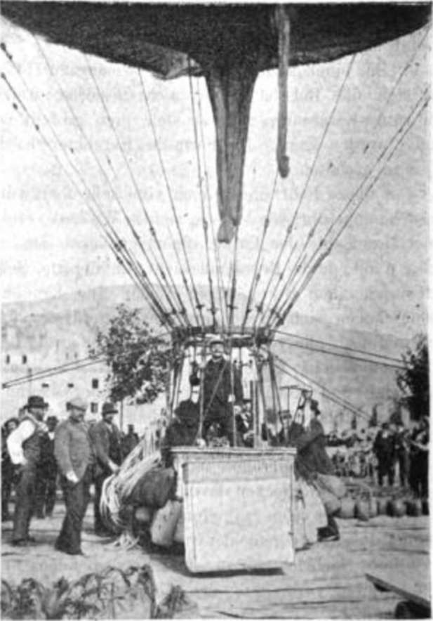 Luftschiffe - Ballonfahrten - Zeppeline - Aeronautik - Aviation - Geschichte der Luftfahrt 1899