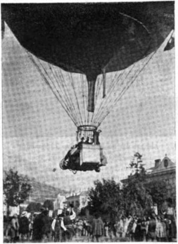 Luftschiffe - Ballonfahrten - Zeppeline - Aeronautik - Aviation - Geschichte der Luftfahrt 1899