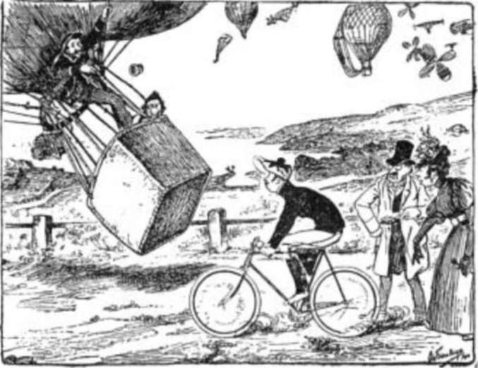 Luftschiffe - Ballonfahrten - Zeppeline - Aeronautik - Aviation - Geschichte der Luftfahrt 1900