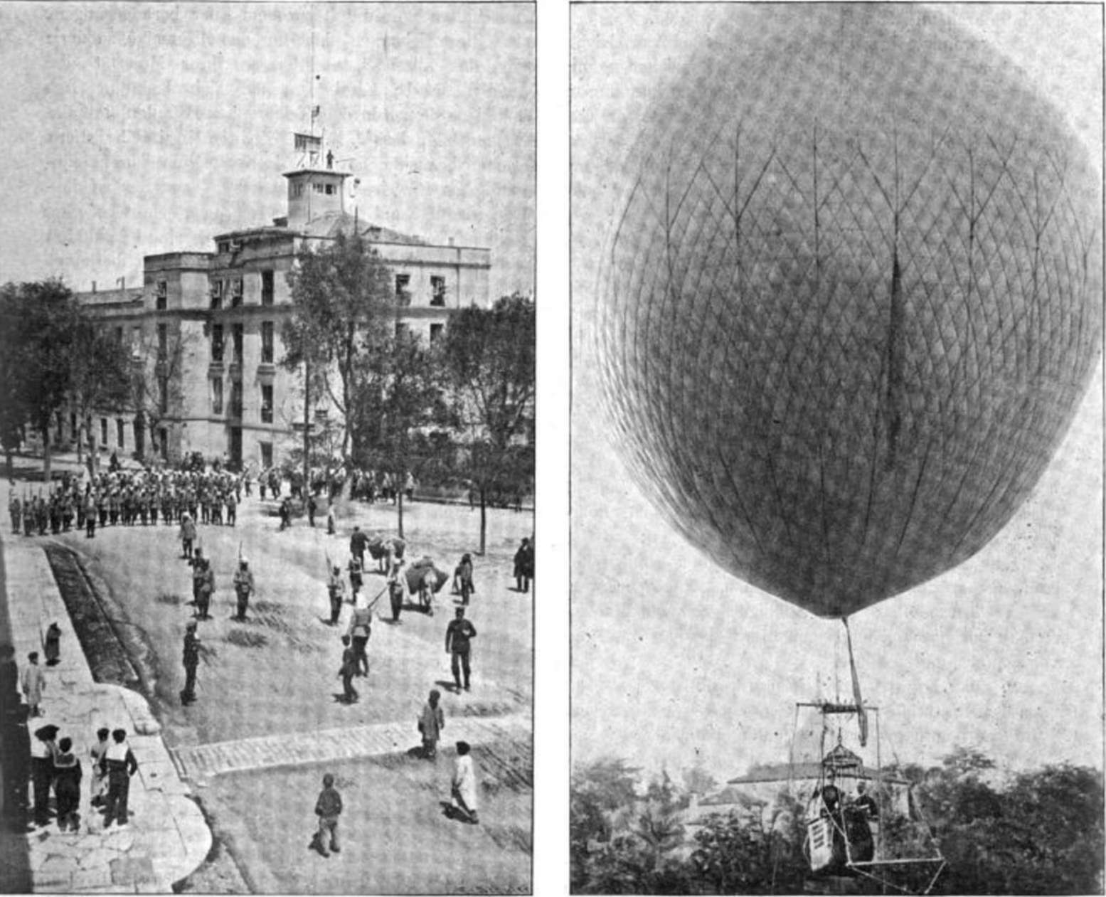 Luftschiffe - Ballonfahrten - Zeppeline - Aeronautik - Aviation - Geschichte der Luftfahrt 1901