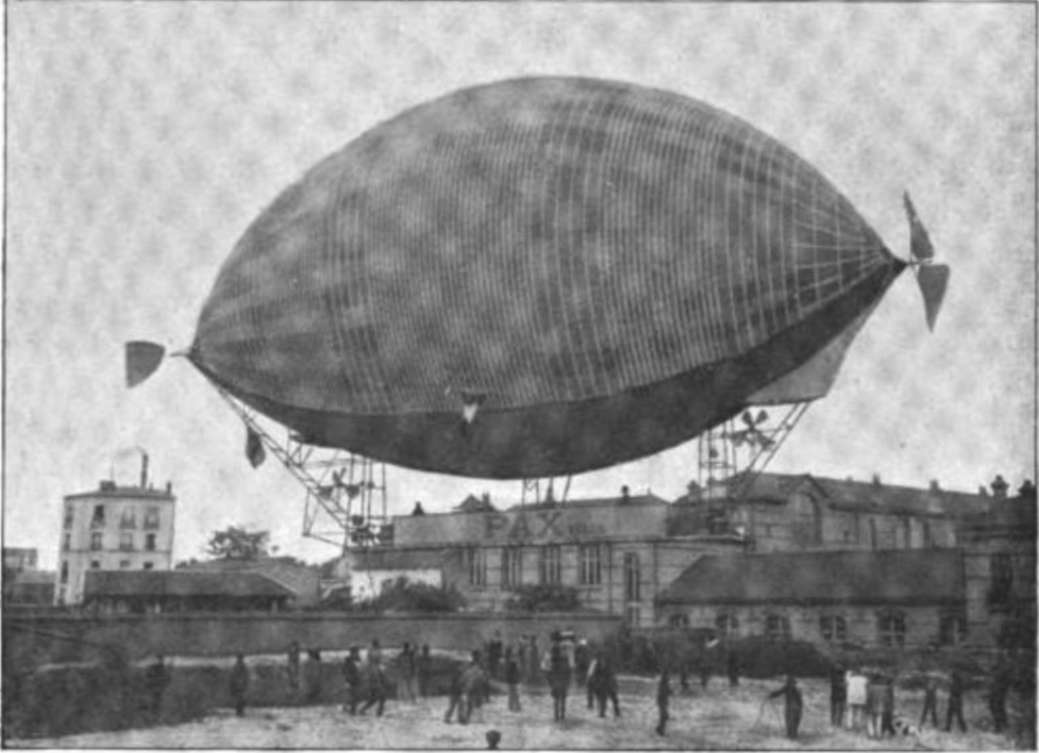 Luftschiffe - Ballonfahrten - Zeppeline - Aeronautik - Aviation - Geschichte der Luftfahrt 1903