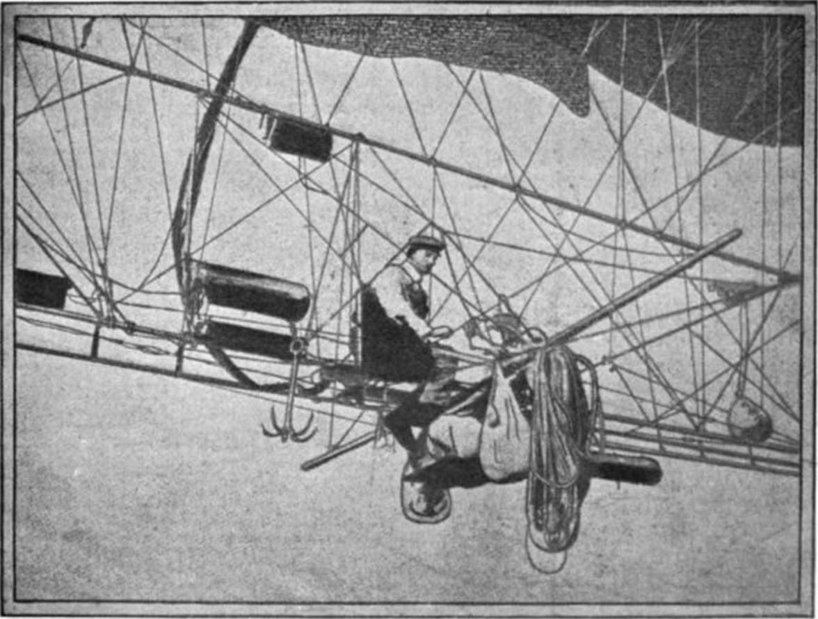 Luftschiffe - Ballonfahrten - Zeppeline - Aeronautik - Aviation - Geschichte der Luftfahrt 1903