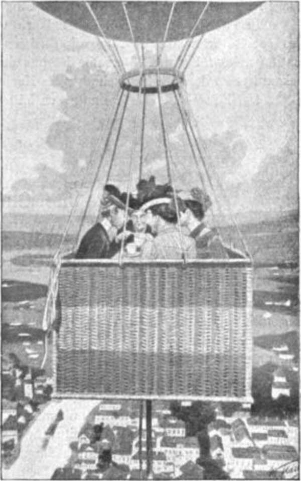 Luftschiffe - Ballonfahrten - Zeppeline - Aeronautik - Aviation - Geschichte der Luftfahrt 1904