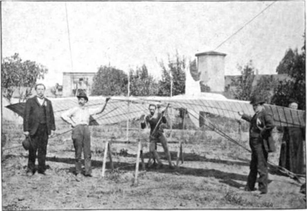 Luftschiffe - Ballonfahrten - Zeppeline - Aeronautik - Aviation - Geschichte der Luftfahrt 1905