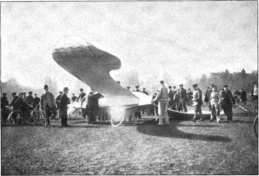 Luftschiffe - Ballonfahrten - Zeppeline - Aeronautik - Aviation - Geschichte der Luftfahrt 1907