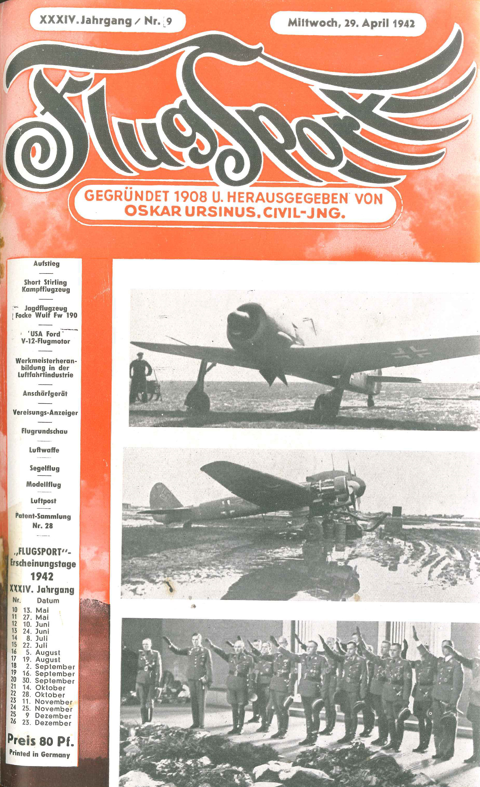 Flugsport 1942 - Heft 9/1942