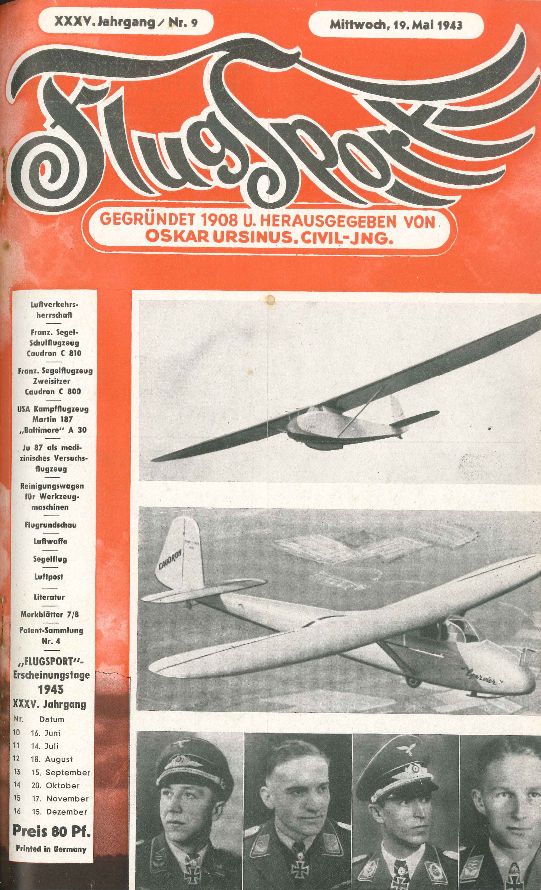 Flugsport 1943 - Heft 9/1943