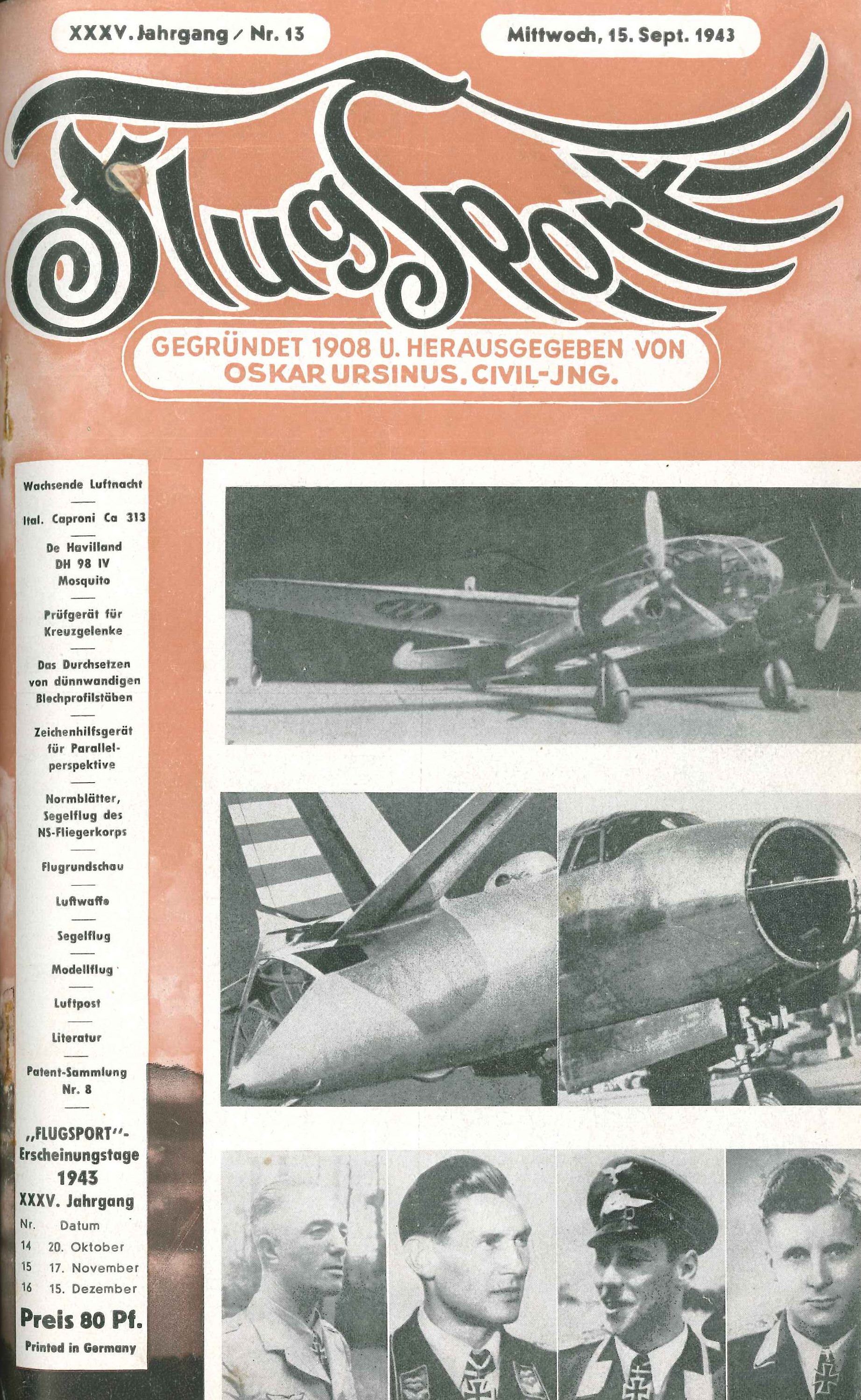 Flugsport 1943 - Heft 13/1943
