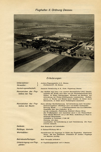 Luftbild Flugplatz Dessau