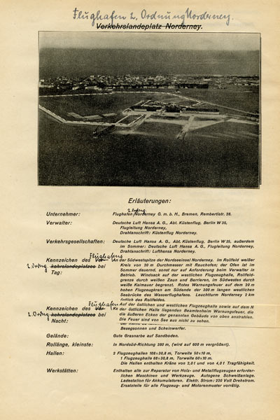 Luftbild Flugplatz Norderney