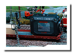Die Kamera JVC Adixxion GC-XA 2 als Modellbahnkamera bzw. Lokkamera oder Kamerawagen