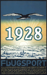 Jahresinhaltsverzeichnis Zeitschrift Flugsport 1928