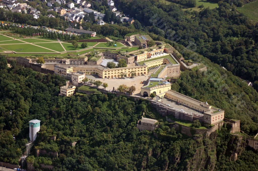 Festung Ehrenbreitstein und ehemaliges Gelände der Bundesgartenschau