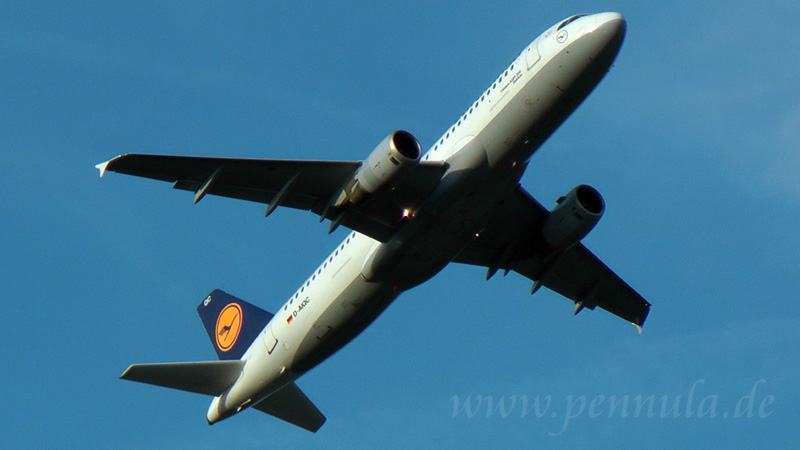 Lufthansa Flugzeug Take Off