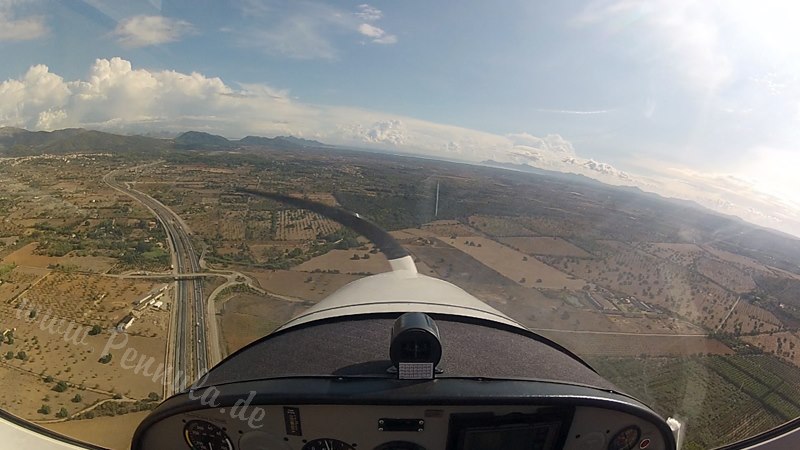 Die Autobahn MA-13 auf Mallorca