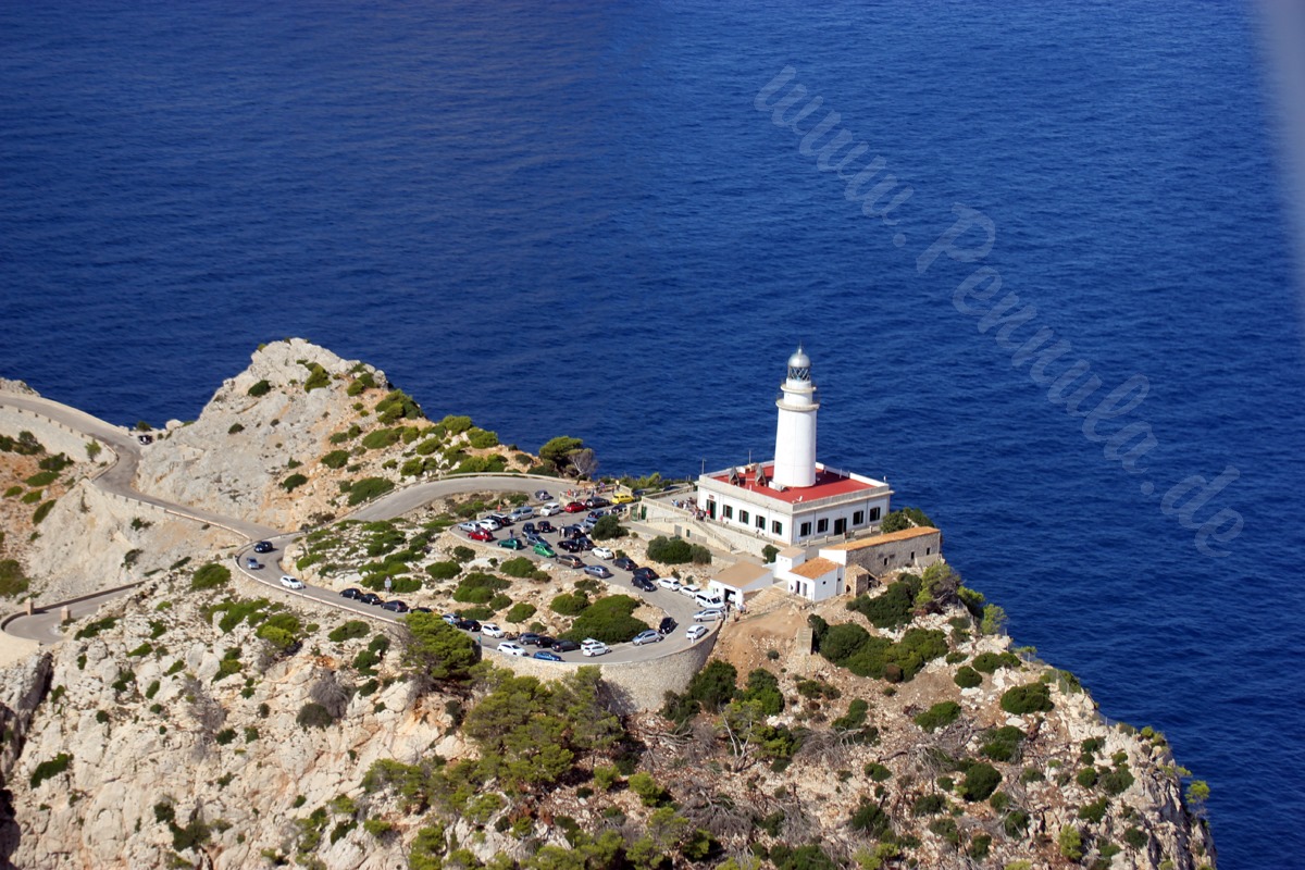 Cap de Formentor Mallorca Luftaufnahme