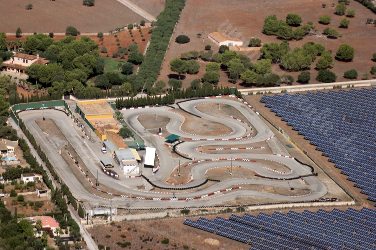 Die Go-Kart Kartbahn in Can Picafort Karting auf Mallorca Racing