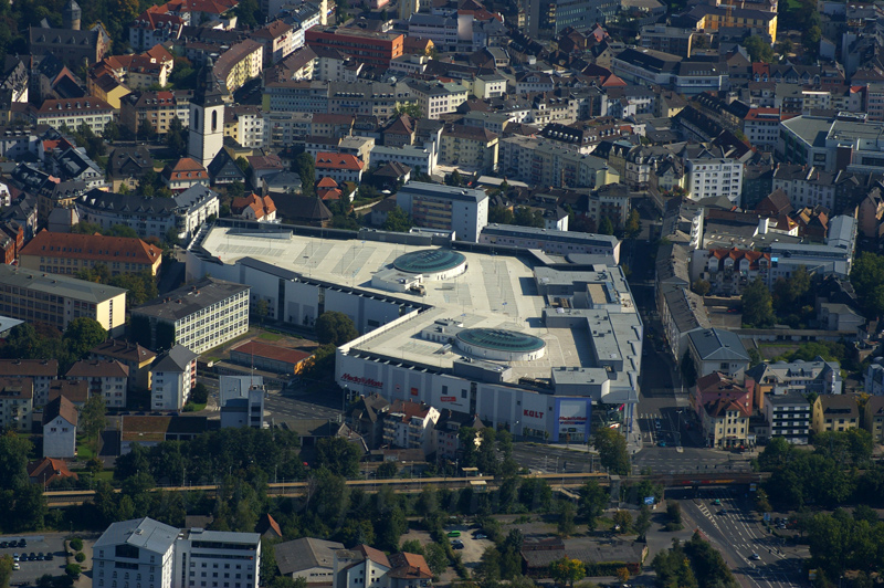 Einkaufszentrum Neustädter Tor in der Gießener Innenstadt