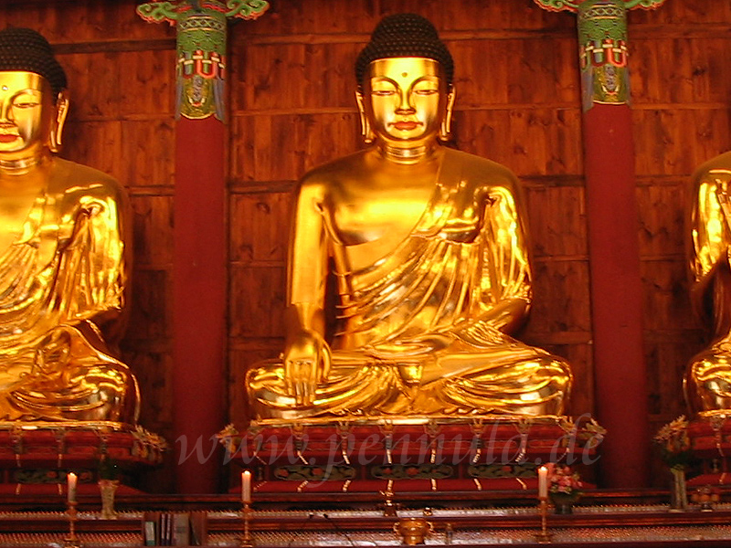 Buddha und Buddhismus, die Hauptreligion in Südkorea