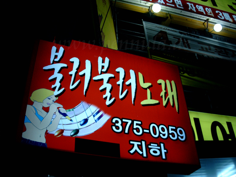 Das Nachtleben besteht bei Asiaten und Koreaner immer wieder aus Karaoke