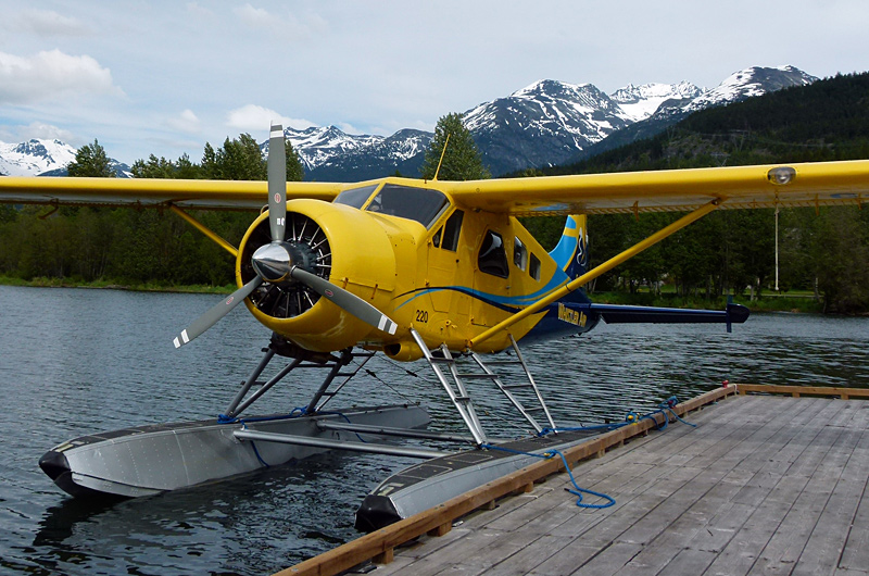 Wasserflugzeug DeHavilland Beaver von Whistler Air