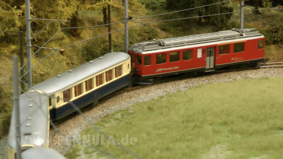 BEMO Modelleisenbahn Schauanlage auf der Modellbahn Ausstellung Köln 2016