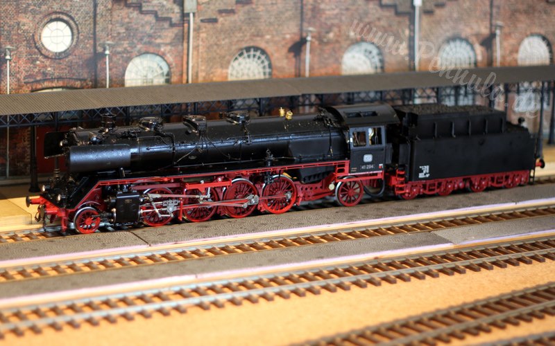 Dampflokomotive BR 41 294 als Spur 1 Echtdampf Lokomotive Deutsche Bundesbahn