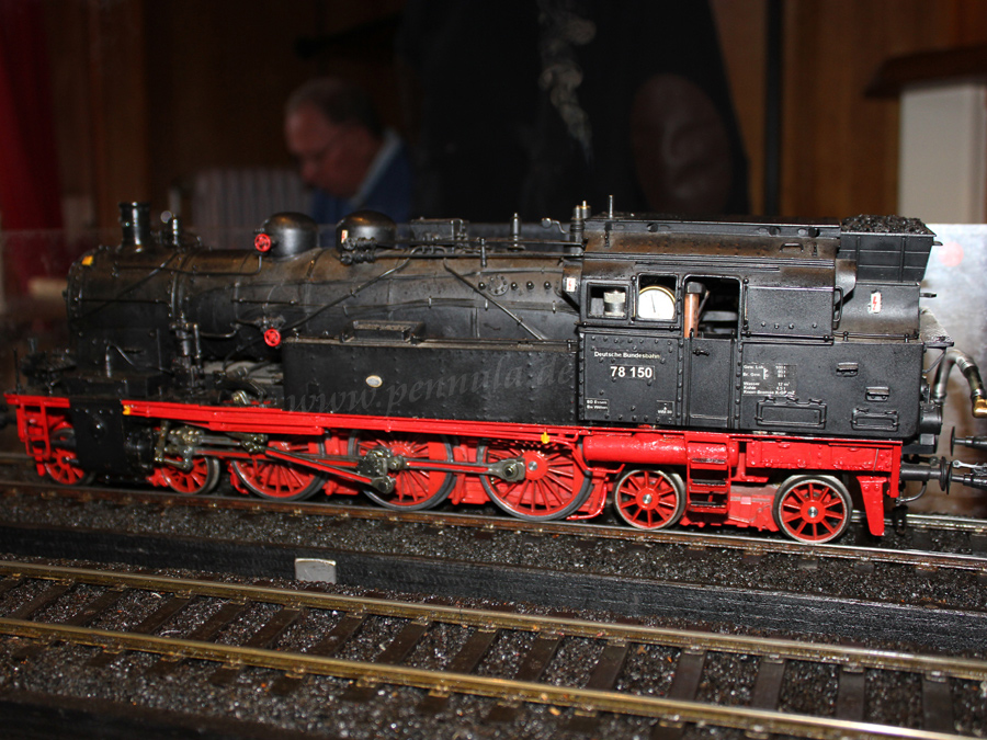 Spur 1 Treffen mit Echtdampflokomotiven in Zell bei Bad König im Odenwald