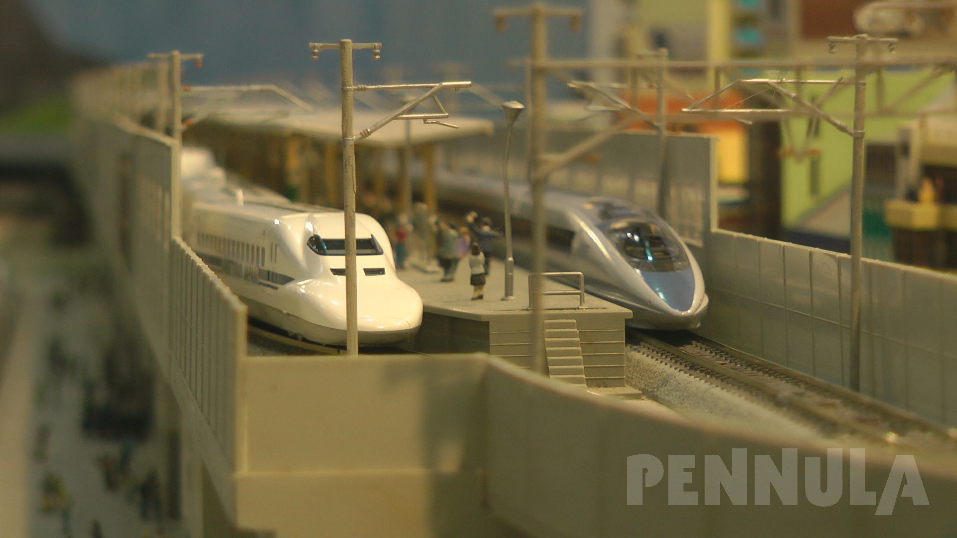 Hochgeschwindigkeitszüge in Japan - Eine geniale Spur N Modelleisenbahn mit KATO Modellzügen