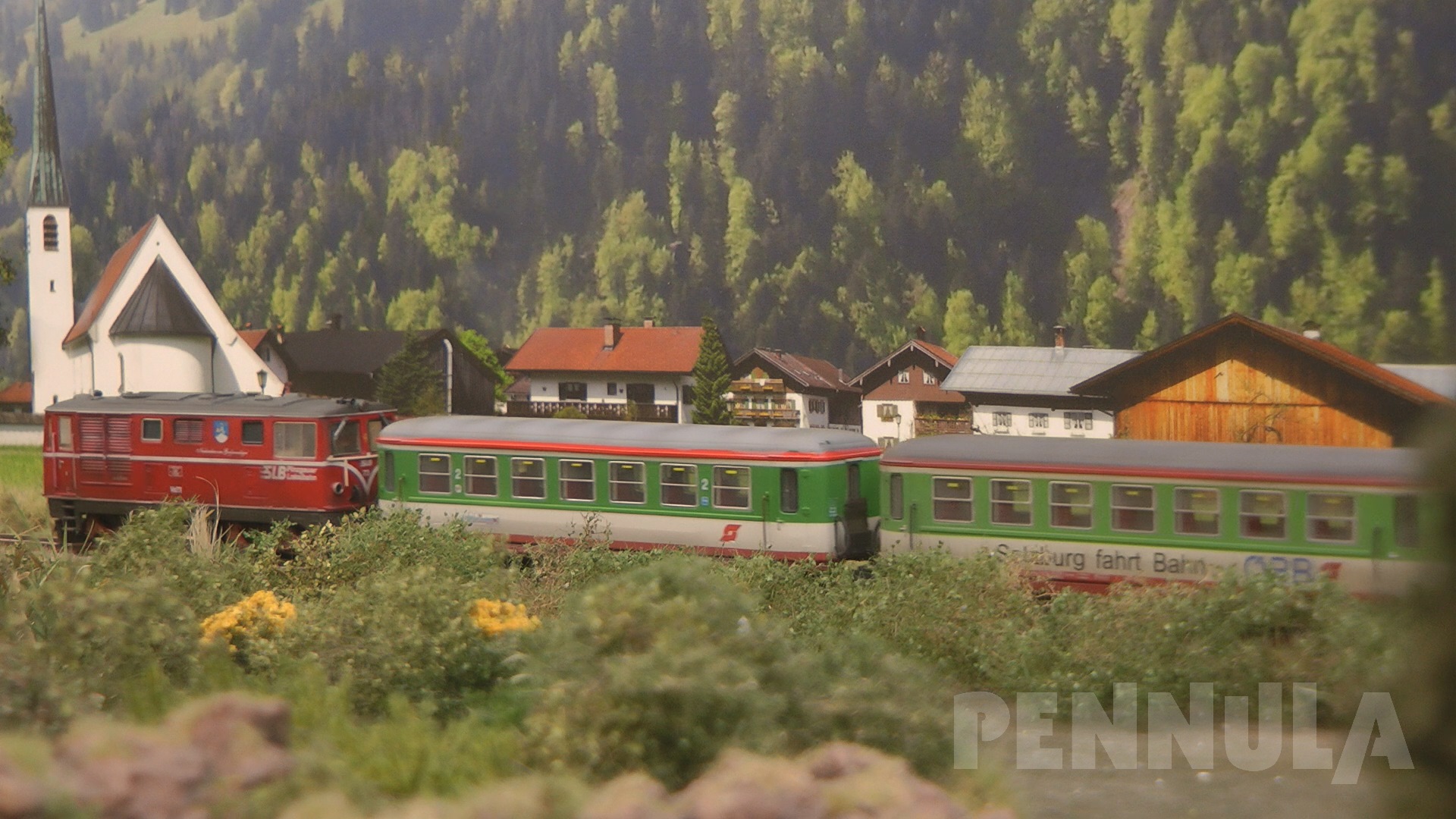 Die Magie des JOWI Modellbahn Hintergrund: Die Pinzgauer Lokalbahn der Spur H Nuller aus Willich