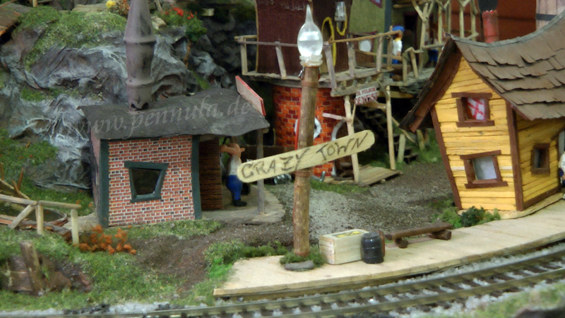 Kleinbahn und Modellbahn Diorama auf der Modellbaumesse Kassel