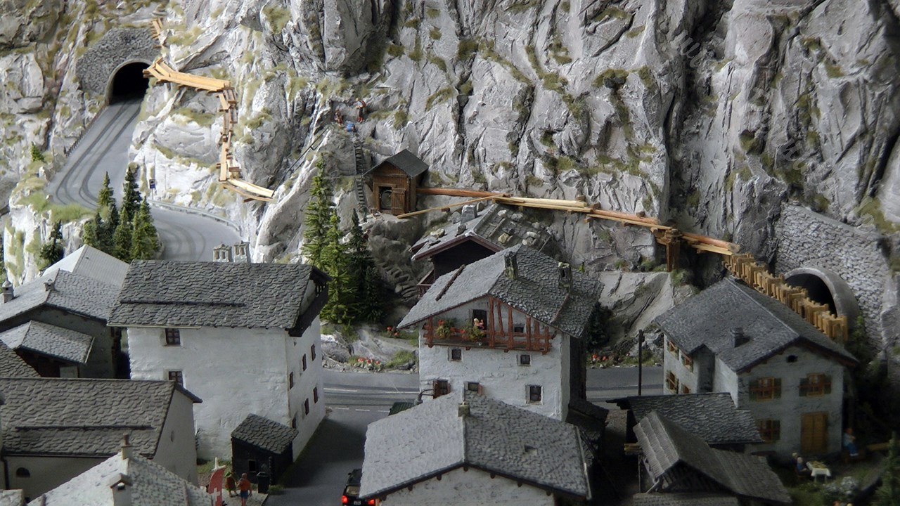 Modellbahn Schweiz im Miniatur Wunderland