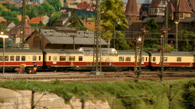 Die wunderschöne Modellbahn Altburg