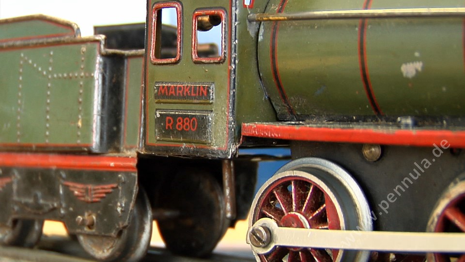 Märklin Blecheisenbahn vor dem Weltkrieg in Spur 0 voll funktionsfähig
