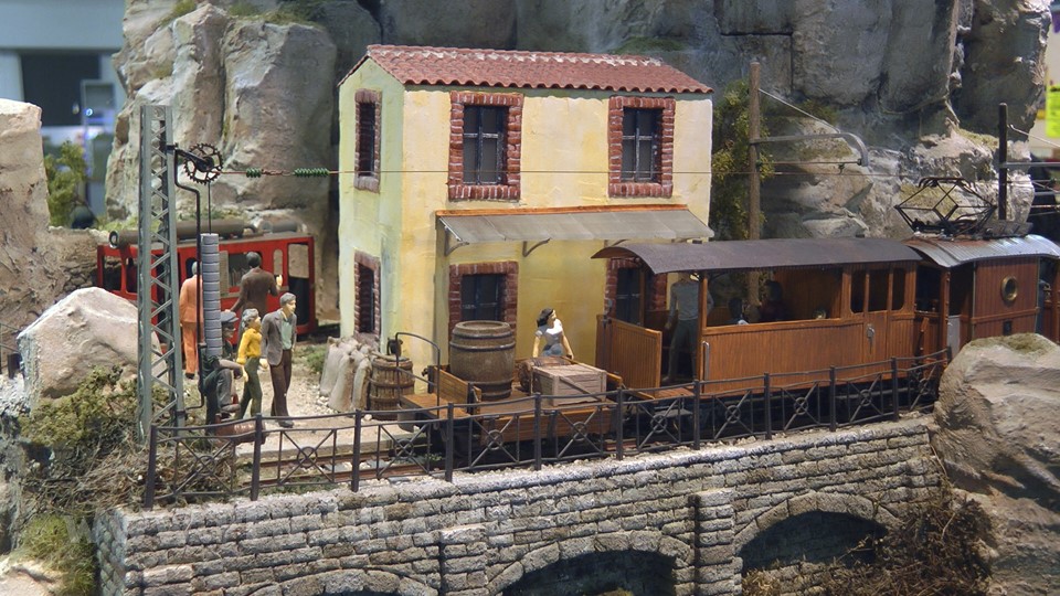 Modellbahn Diorama Île Va 0ú in Spur 0e von Thomas Schmid