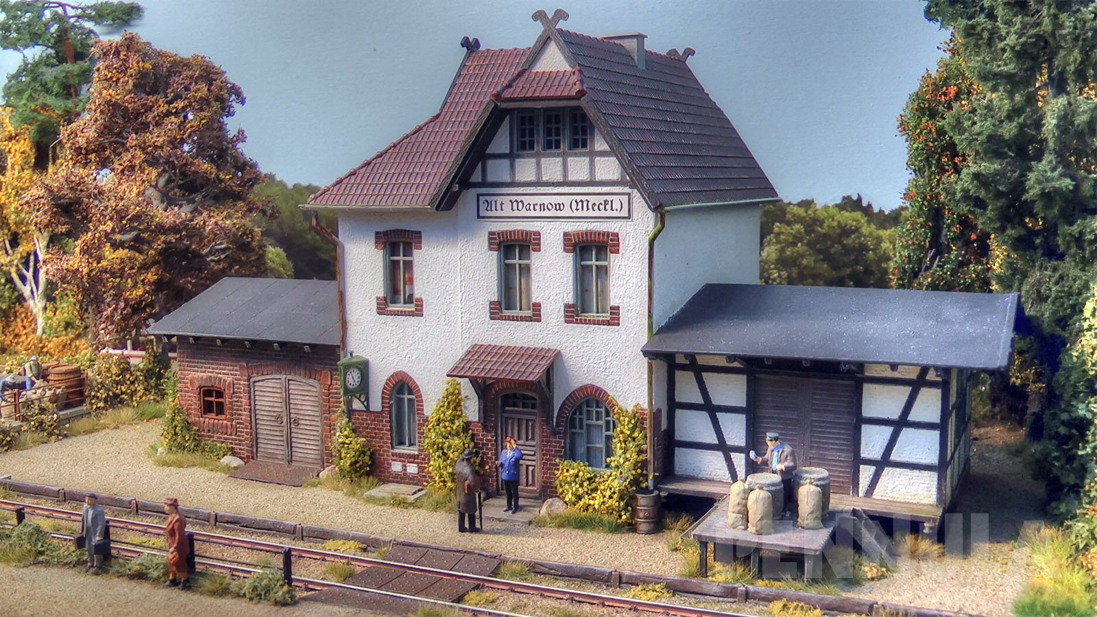 Modellbahn Spur H0 Alt Warnow - Dampfloks und Triebwagen der Deutschen Reichsbahn in Mecklenburg