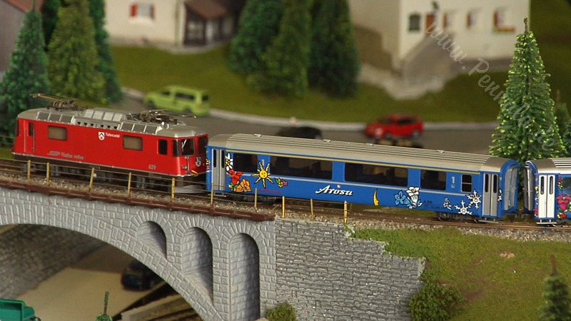 Die große Modelleisenbahn der Schweiz vom Modell-Eisenbahn-Club Wuppertal in Spur H0