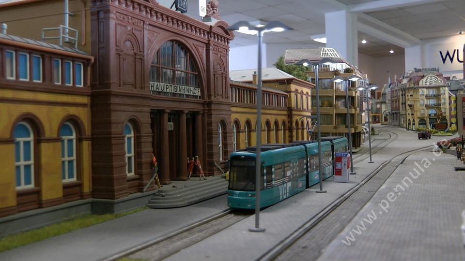 Die superschöne Modellbahn mit Straßenbahn in H0 vom MEC Wuppertal