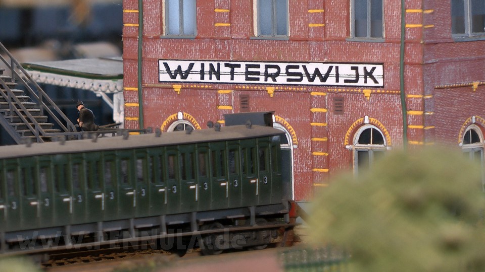 Die historische Modelleisenbahn von Transit Oost in Winterswijk in Spur H0