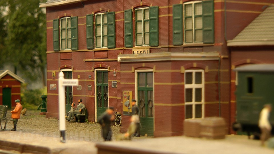 Die kleine Modellbahn im Verkehrsmuseum Winterswijk