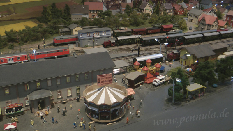 Modelleisenbahn Stockheim im Modellbahnhof Stockheim